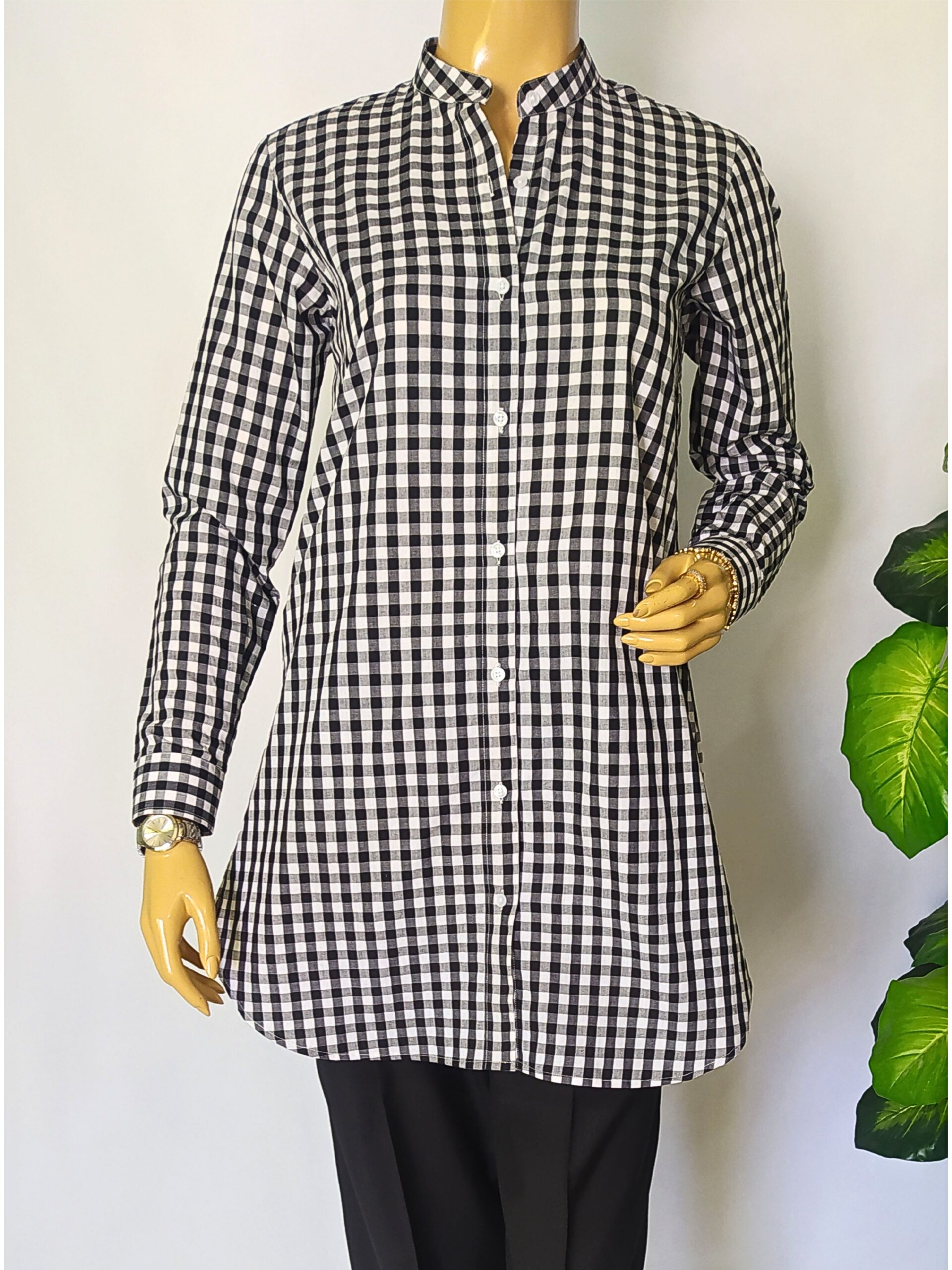 RetroCheck-002 Formal Shirt 4 - Image 1