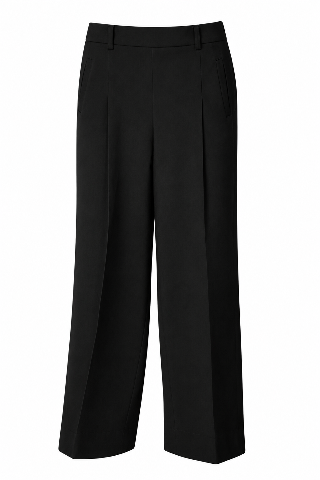 ChatGPT Image Jul 18, 2026, 02_06_07 PM Wide-Leg Black Slacks - Image 1